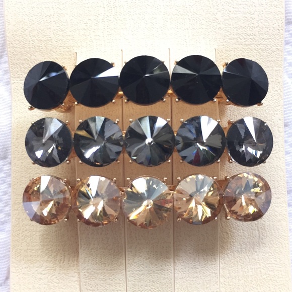 Cara Glam Barrette Hair Accessory Set NWT - Picture 4 of 8